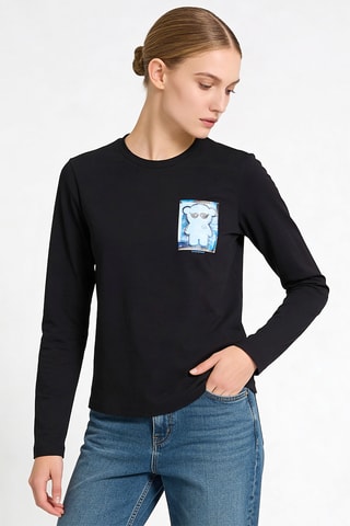 T-shirt - Bleu - Emporio Armani
