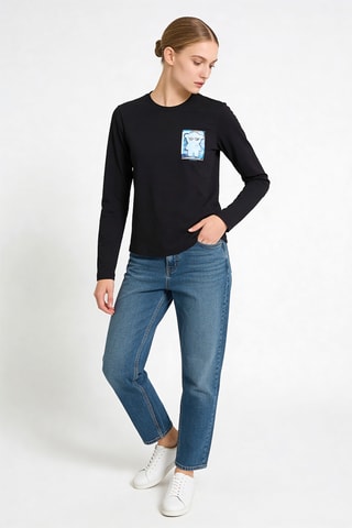 T-shirt - Bleu - Emporio Armani