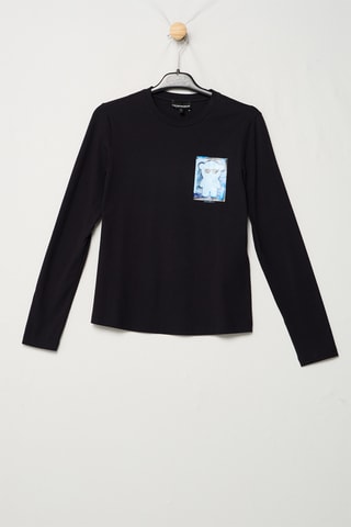 T-shirt - Bleu - Emporio Armani