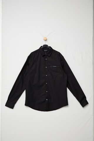 Chemise slim - Noir - Emporio Armani