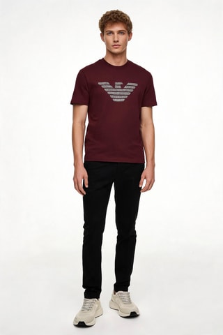 T-shirt - Bordeaux - Emporio Armani