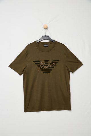 T-shirt - Kaki - Emporio Armani