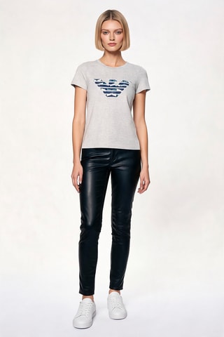T-shirt - Gris chiné - Emporio Armani