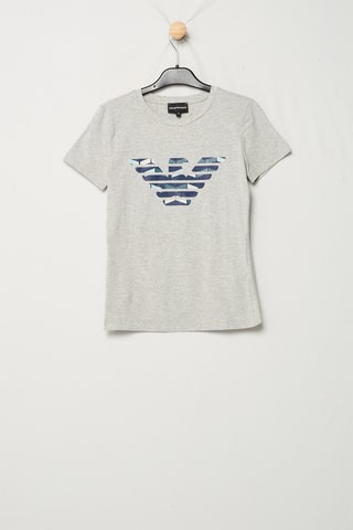 T-shirt - Gris chiné - Emporio Armani