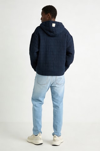 Sweat à capuche - Bleu marine - Emporio Armani