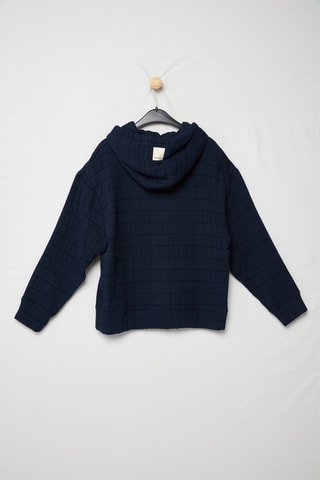 Sweat à capuche - Bleu marine - Emporio Armani