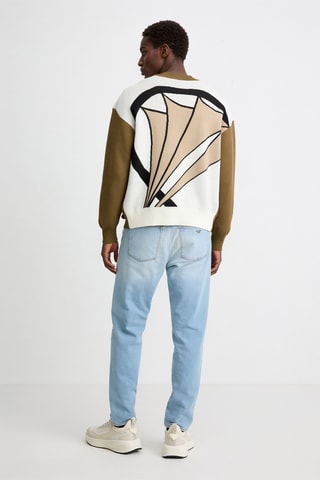 Sweat en laine - Kaki - Emporio Armani