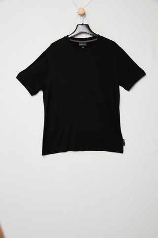 T-shirt regular - Noir - Emporio Armani