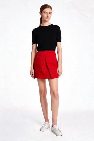 Pull en laine vierge - Noir - Emporio Armani