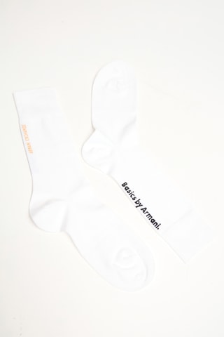 Chaussettes - Blanc - Armani Exchange