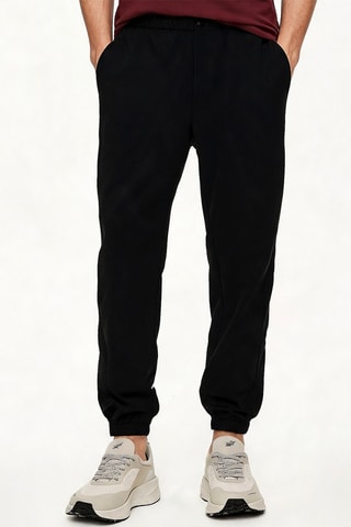 Pantalon en laine vierge - Noir - Emporio Armani