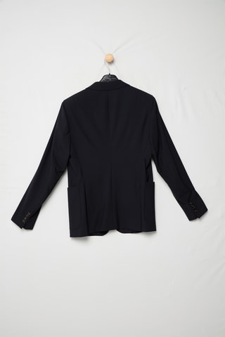 Veste en laine vierge - Bleu marine - Emporio Armani