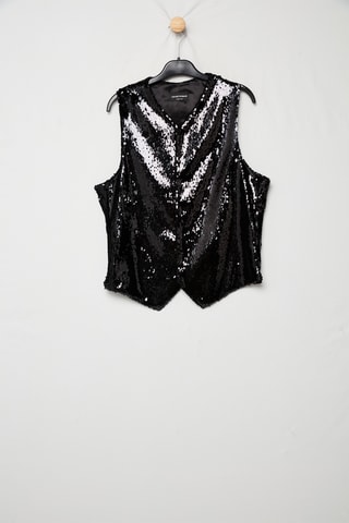 Gilet sans manches - Noir - Emporio Armani