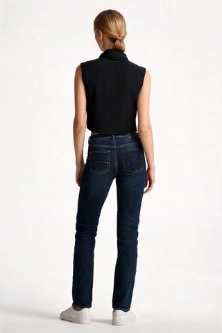 Gilet sans manches à capuche - Noir - Emporio Armani