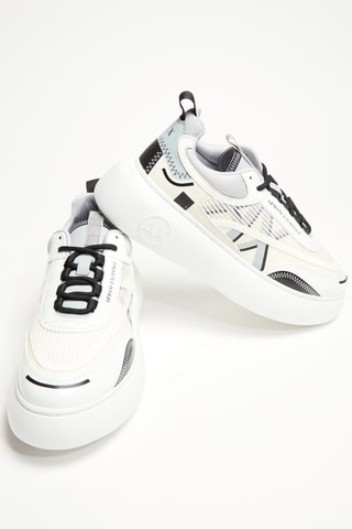 Baskets - Ecru et noir - Armani Exchange