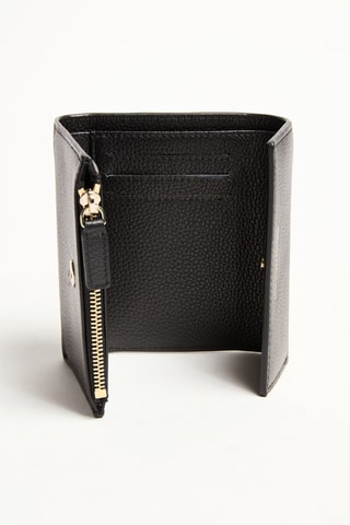 Portefeuille en cuir - Noir - Emporio Armani