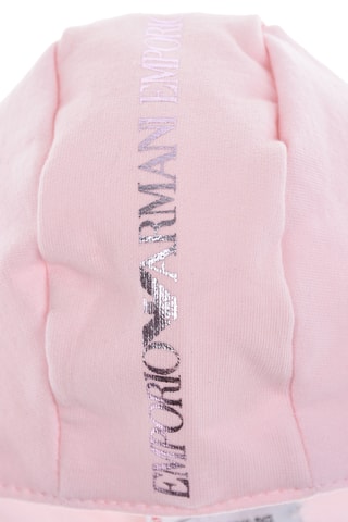 Bonnet et bavoir - Rose - Emporio Armani