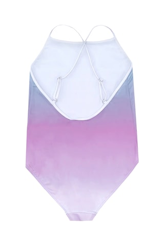 Maillot 1 pièce dip and dye - Rose - Emporio Armani
