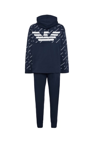 Sweat à capuche et pantalon - Noir - EA7 KID