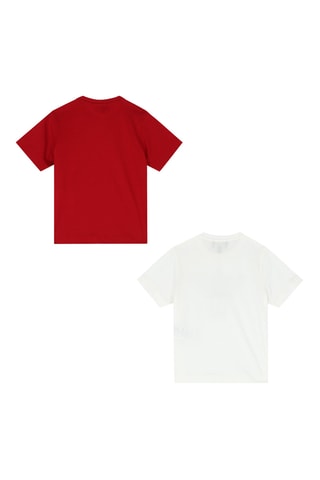 2 t-shirts - Rouge et blanc - Emporio Armani