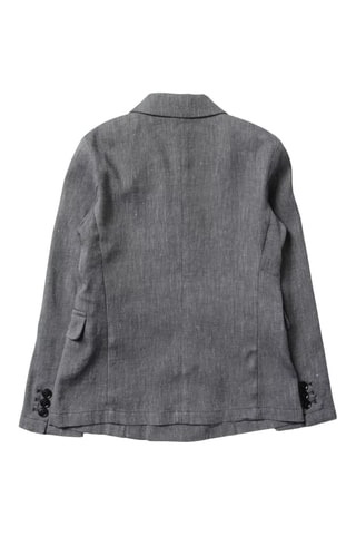 Veste en lin - Bleu - Emporio Armani