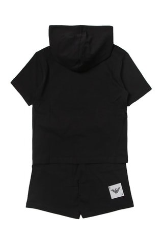 Sweat à capuche - Bleu marine - Emporio Armani