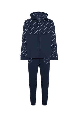 Sweat à capuche et pantalon - Bleu marine - Emporio Armani