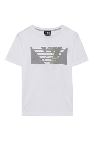 T-shirt - Blanc - EA7 Kid