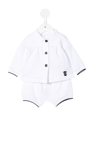 Chemisier et bloomer - Blanc - Emporio Armani