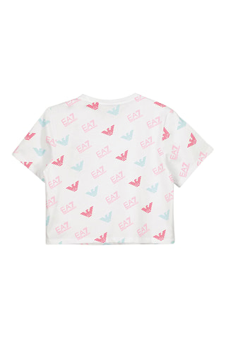 T-Shirt - Blanc - EA7 Kid