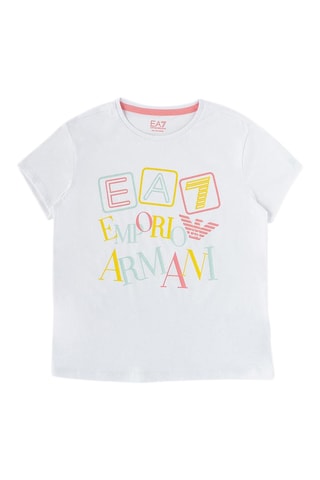 T-shirt - Blanc - EA7 Kid