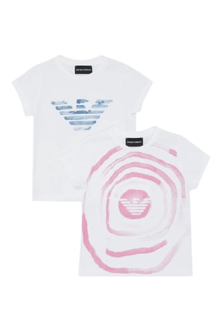 2 t-shirts - Blanc - Emporio Armani
