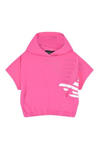 Sweat à capuche - Rose - Emporio Armani