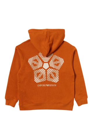 Sweat à capuche - Orange - Emporio Armani