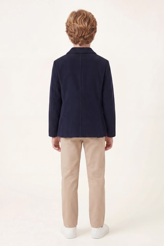 Veste en velours - Bleu marine - Emporio Armani