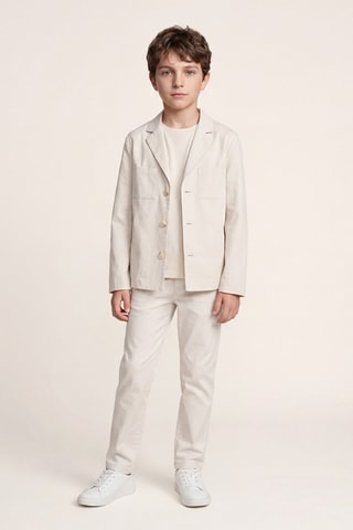 Veste en lin - Blanc - Emporio Armani