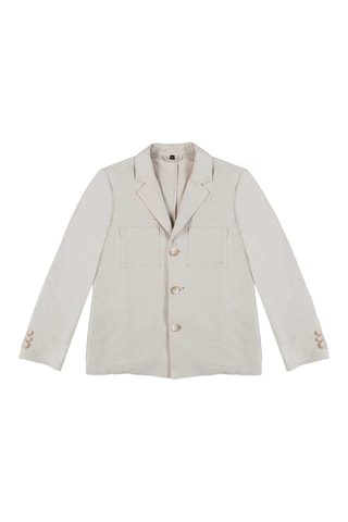 Veste en lin - Beige - Emporio Armani