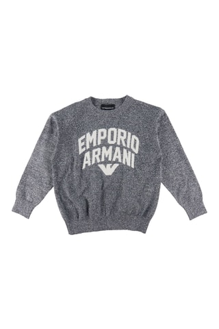 Pull - Gris chiné - Emporio Armani