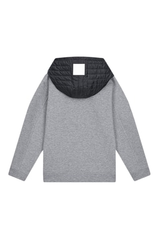 Sweat à capuche - Gris foncé chiné- Emporio Armani