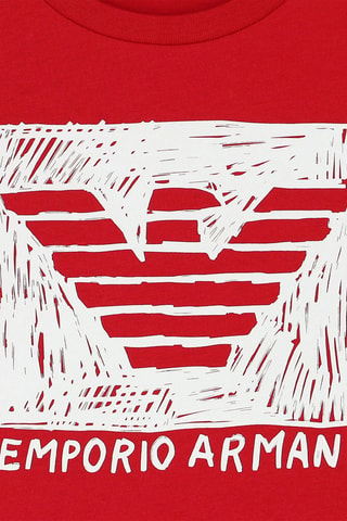 T-shirt - Rouge - Emporio Armani