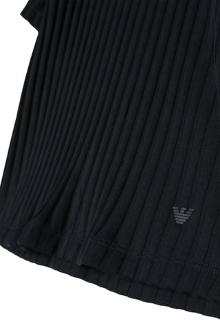 T-shirt à capuche - Noir - Emporio Armani