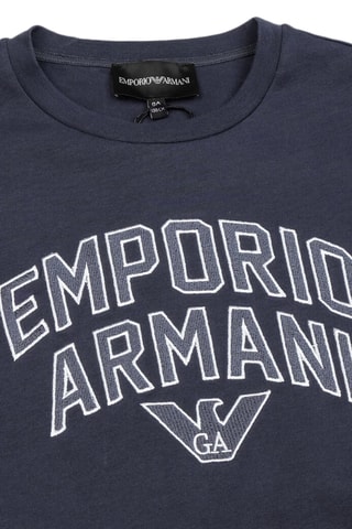 T-shirt et short - Bleu-gris - Emporio Armani