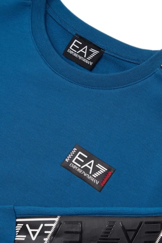 Sweat - Bleu pétrole - EA7 Kid