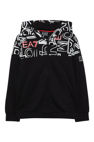 Sweat à capuche - Noir - EA7