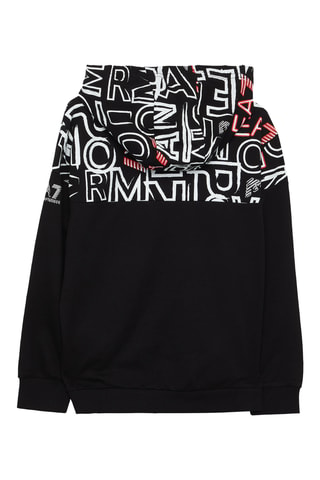 Sweat à capuche - Noir - EA7