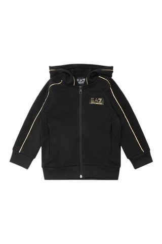 Sweat à capuche - Noir - EA7 Kid