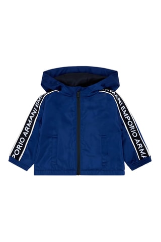 Veste à capuche - Bleu électrique - Emporio Armani