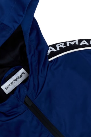 Veste à capuche - Bleu électrique - Emporio Armani