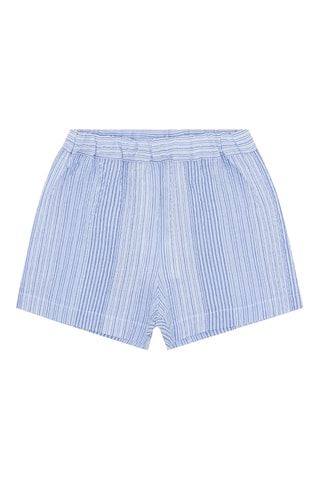 T-shirt et short - Blanc et bleu clair - Emporio Armani