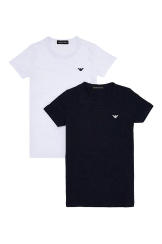 2 t-shirts - Bleu marine et blanc - Emporio Armani